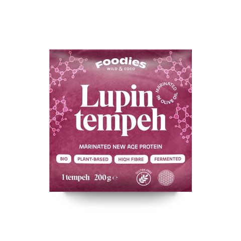 Lupinen-Tempeh in Olivenöl BIO 200g