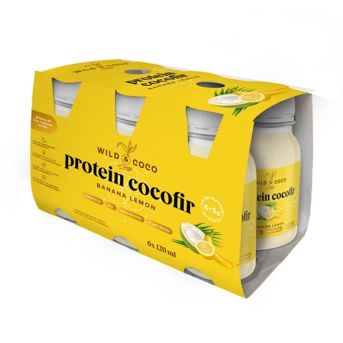 Protein Cocofir Banane Zitrone BIO 6 Stück