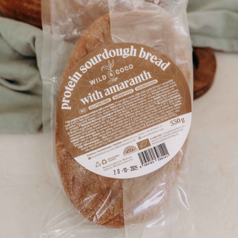 Protein-Sauerteigbrot mit Amaranth 530g